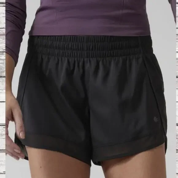 Athleta Mesh Racer Run Short 4