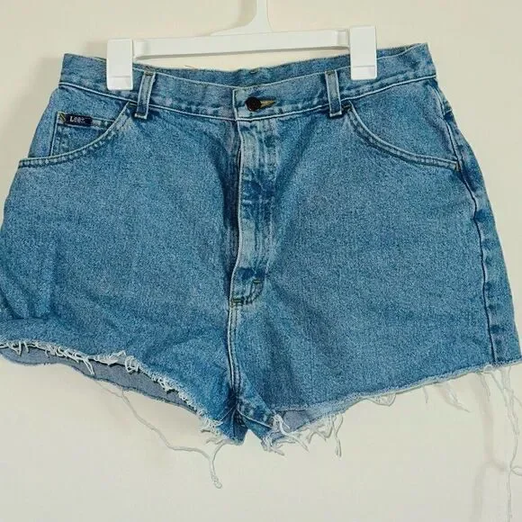 Lee Women's High Waisted Shorts SIZE 16 WAIST