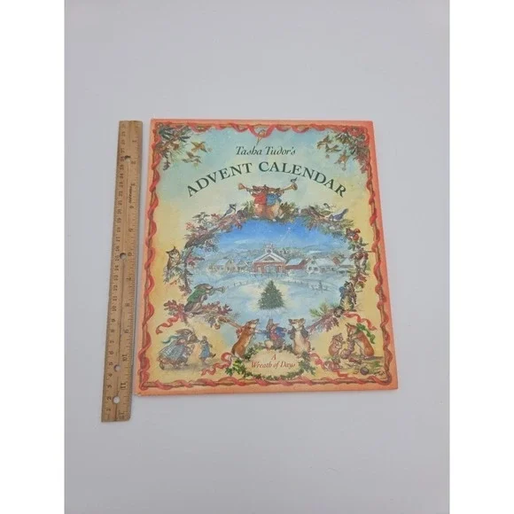 Tasha Tudor's Advent Calendar: A Wreath of Days 1988 Hardcover