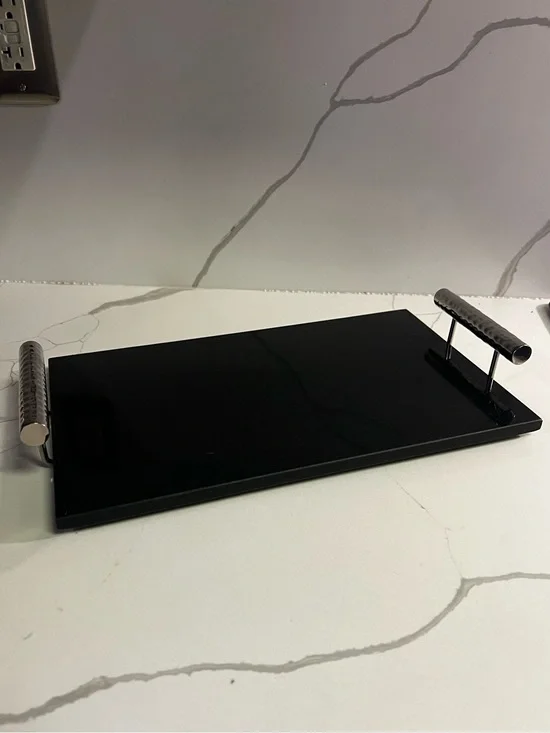 Crate & Barrel Marble Cheese Board