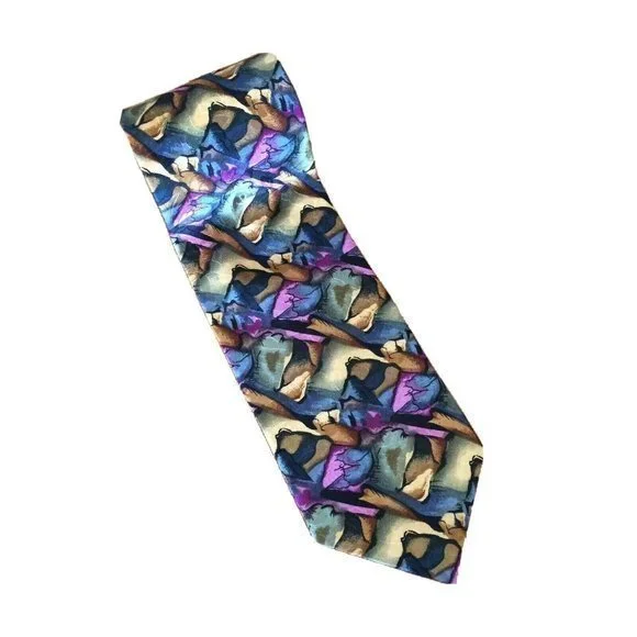 Cocktail Collection Neck Tie Mens 100% Silk 57″(144cm) Classic Wide 4