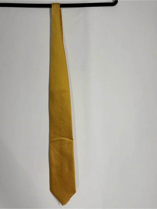 Classic Solid Yellow Men's Tie
