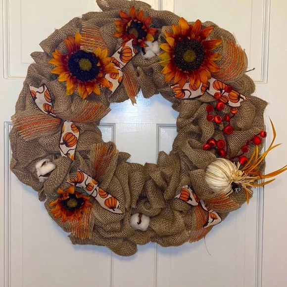 Fall wreath handmade