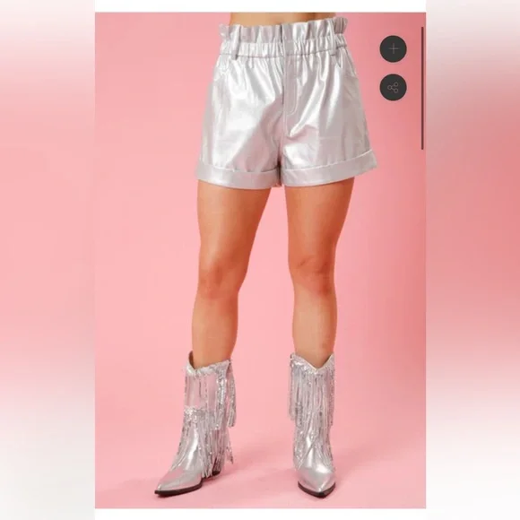 Y2K Fantastic Fawn Silver Fringe Ankle Boots