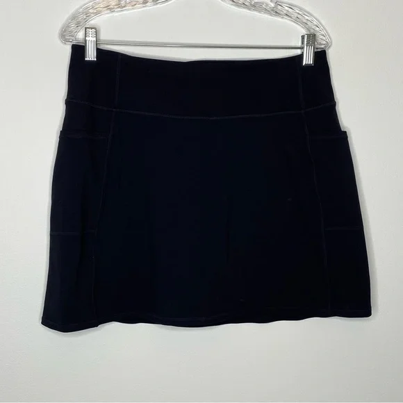 Skechers Black Go Walk High Waist Skort