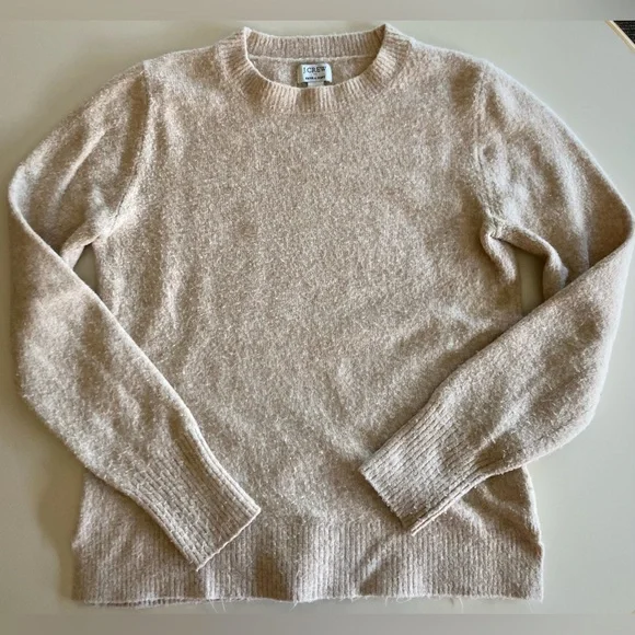 J. Crew Extra-Soft Tan Sweater