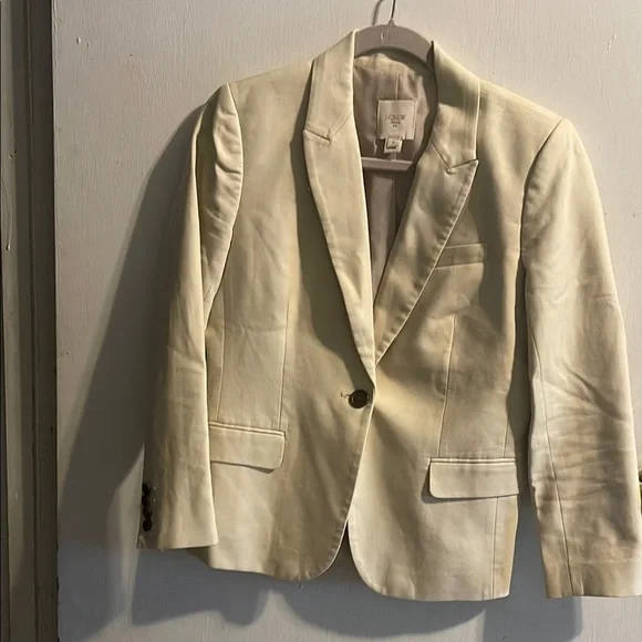 J.‎ Crew Off-White Blazer