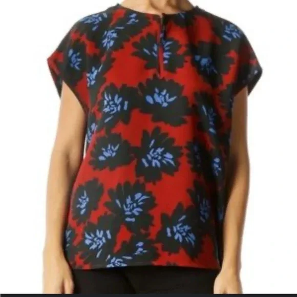 J.CREW FLORAL FIREWORK BLOUSE