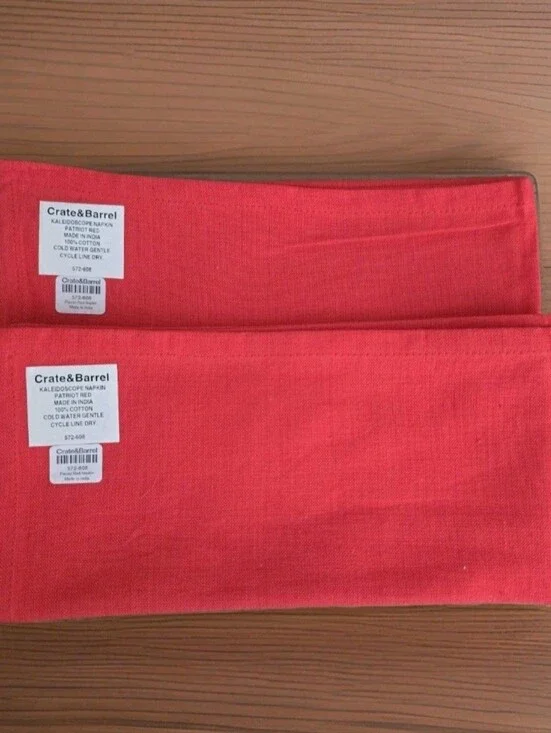 Crate & Barrel Patriotic Red 20