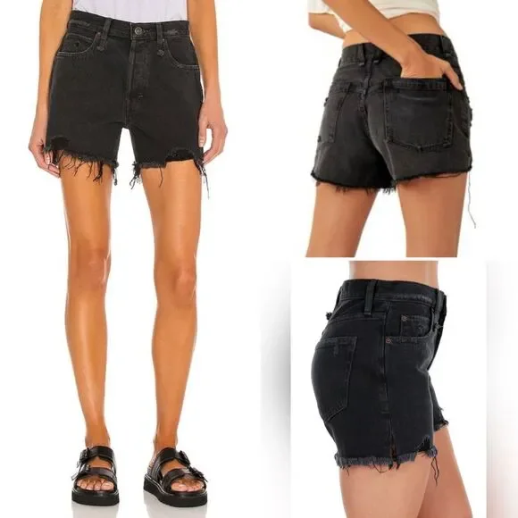 We The Free Makai Short Shorts Black Washed 24