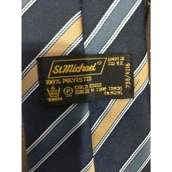 6 Vintage St. Michael Ties from England