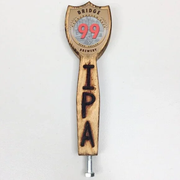 Bridge‎ 99 Brewery Ale Tap Handle Wood Bend Oregon Beer 10