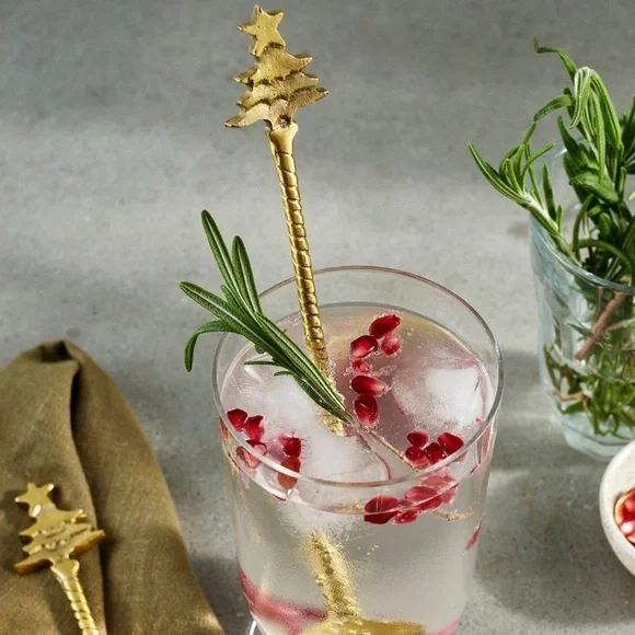 Anthropologie Gold Bar Accessories for Elegant Dining