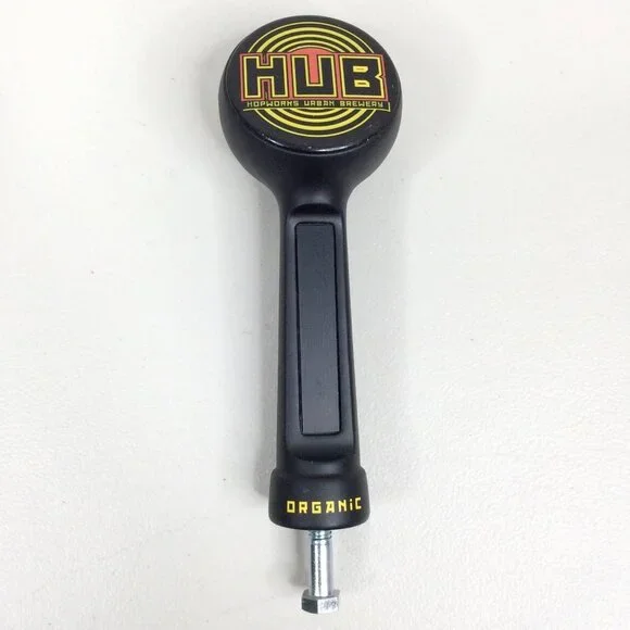 HUB Hopworks Urban Brewery Beer Tap Handle Organic‎ Knob 7