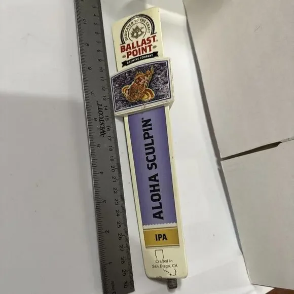 Ballast Point Beer Tap Handle Aloha Sculpin IPA California