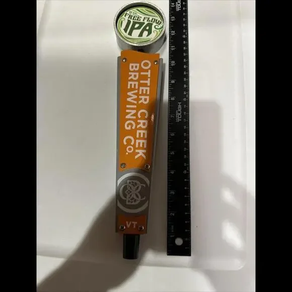 Otter Creek Brewing Co Free Flow IPA  Beer Tap Handle Vermont