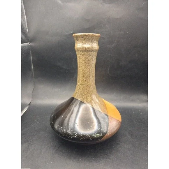 Robert Maxwell Pottery Craft USA MCM Midcentury Modern Decanter Vase No Cork