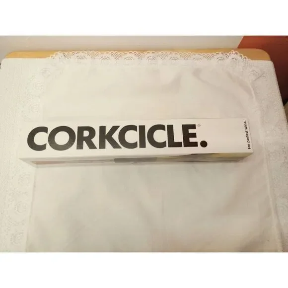 NWB Corkcicle wine chiller, ice .wine bottle cork,  accessory