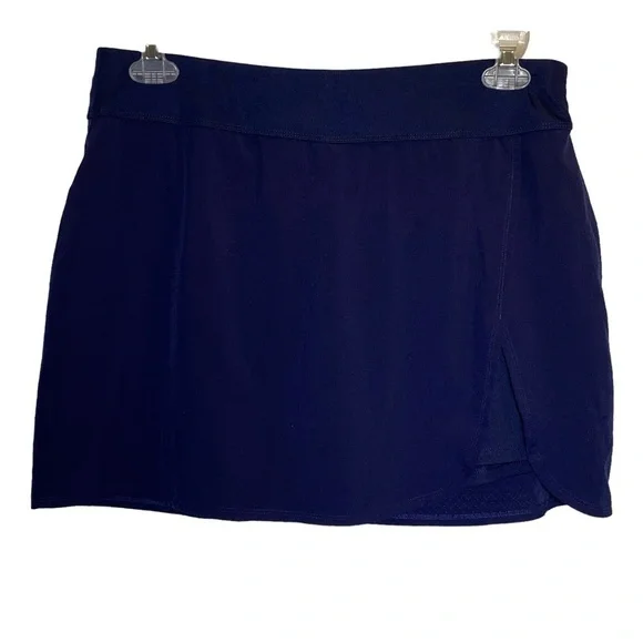 Callaway women's Large Navy blue Golf skort stretchy lightweight back pockets