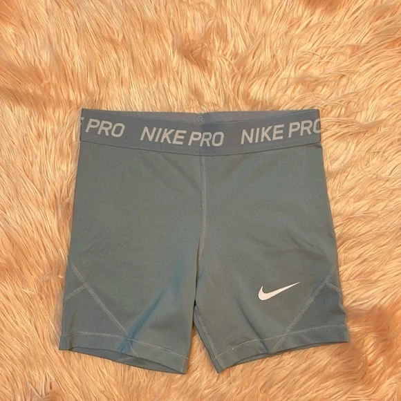 Nike Pro Youth Large High Rise Gray‎ Spandex