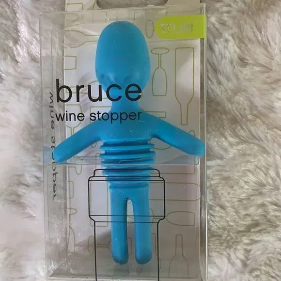 Bruce Silicone Wine Stopper