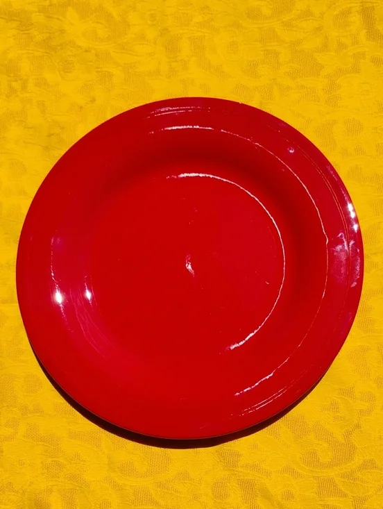 Crate & Barrel REALLY RED RETIRED EPLC 10 1/2”