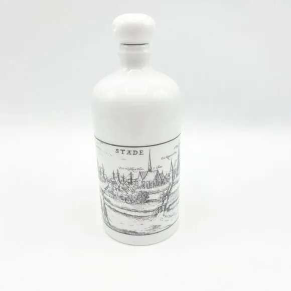 Vintage Germany Flask Stade Decanter Altenkunstadt EMPTY Bottle 6.25
