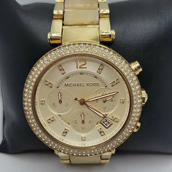 Michael Kors Parker MK5632 Womens Stainless Steel Analog Dial Quartz Watch AM526
