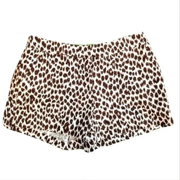 LN C WONDER ANIMAL PRINT SHORTS W/POCKETS SZ.2