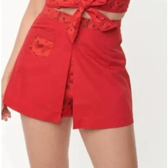 Unique Vintage Jetsons X Vintage Red Judy Print Hide & Seek Skort 3X