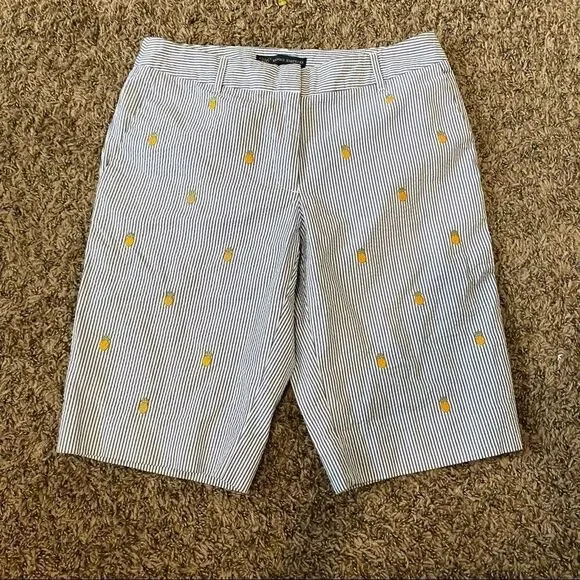 Brooks Brothers Pineapple sear sucker shorts