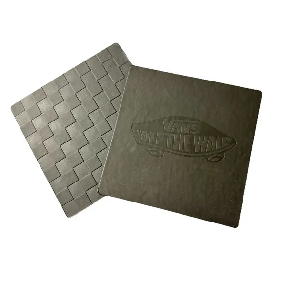 VANS Family Coasters‎ Faux Leather Checkerboard Black VN0009M8NOA - Black