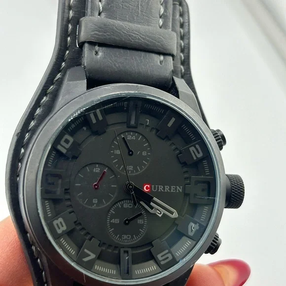 CURREN Men's Watche Quartz Watch Date Waterproof Wristwatch #619