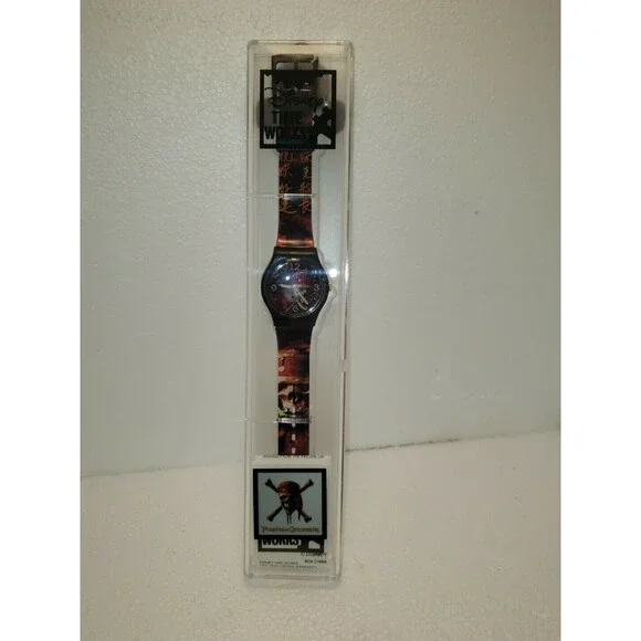 Vintage Disney Pirates of the Caribbean PROMO Watch Skull Special Edition NEW