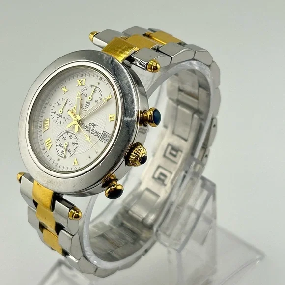 Klaus Kobec Couture Mens Sports Japan Movement 3ATM Stainless Steel Watch #628