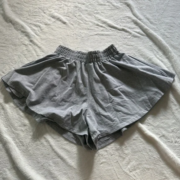 Women's Gray Athletic Shorts