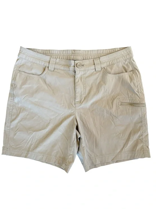 Eddie Bauer Tan Cargo Hiking Shorts 9
