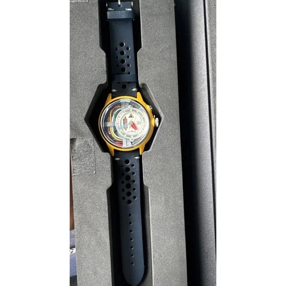 The Electricianz Cable Z White Band Discontinued Watch # ZZ-A1A/02-F100