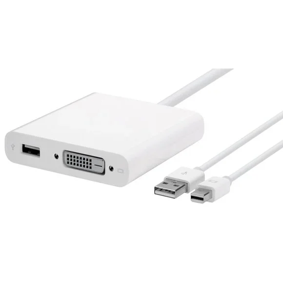 Apple Mini DisplayPort to Dual-Link DVI Adapter A1306 MB571Z/A