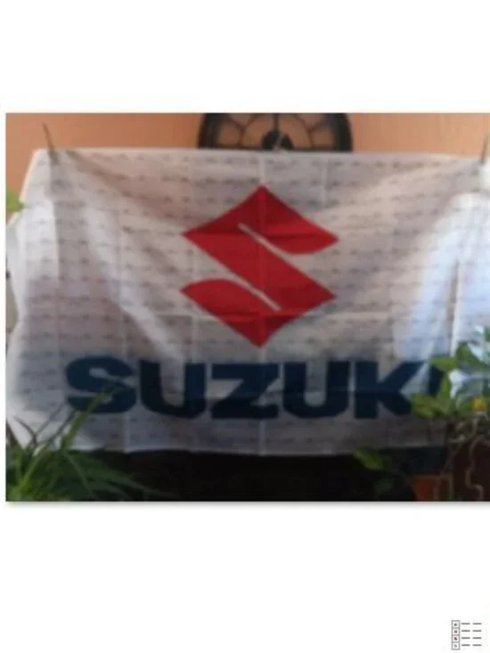 Suzuki Motorcycle 3x5 Feet Flag Automobile