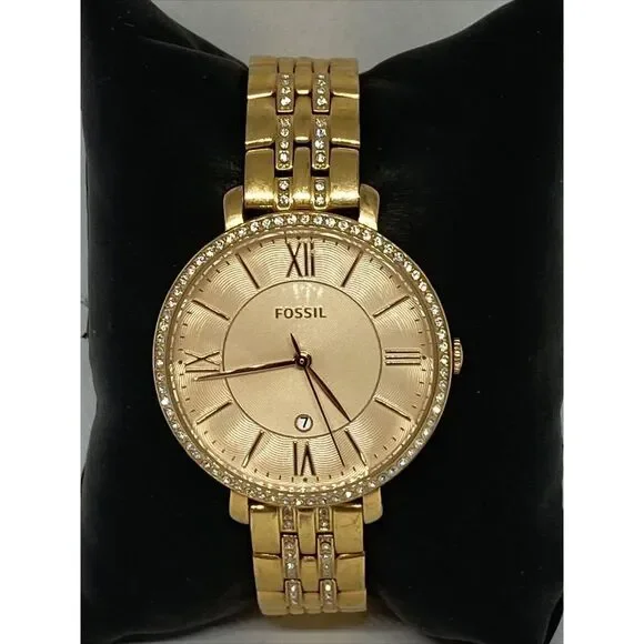Fossil Jacqueline ES3546 Women's Stainless Steel Analog Dial Quartz Watch OP830