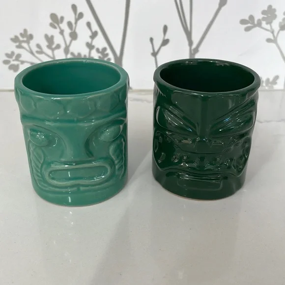 Vintage‎ Tiki Shot Glasses