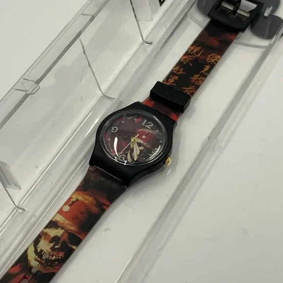 Disney Time Works Pirates of the Caribbean Skull Watch New in Case