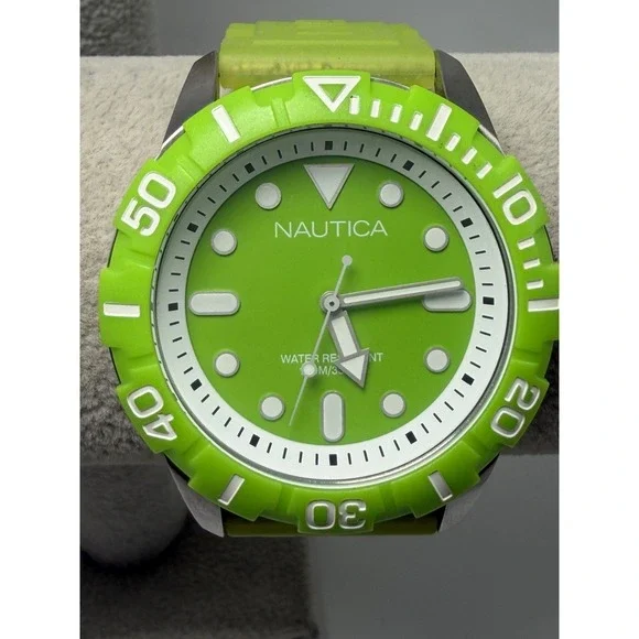 Nautica South Beach N09605G New Battery Mens Diver Watch 44MM 8.5