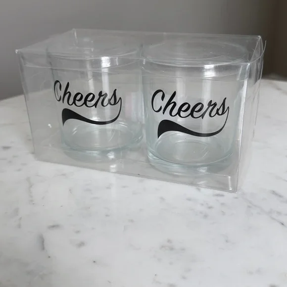 Set of Two Whiskey Glasses