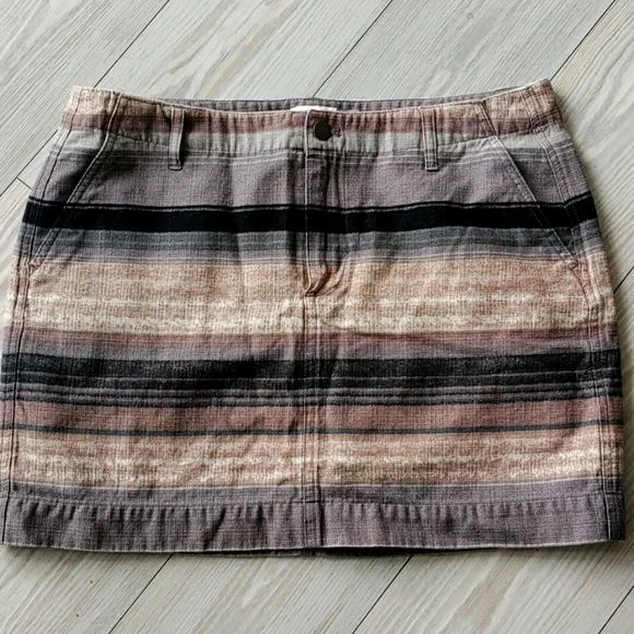 Women's vintage Old Navy striped mini skirt size 10