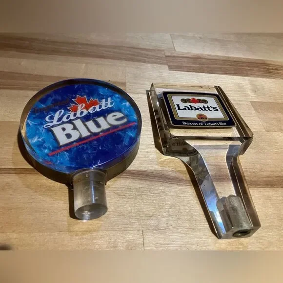 Set of two beer tap pulls for beer kegs, great condition