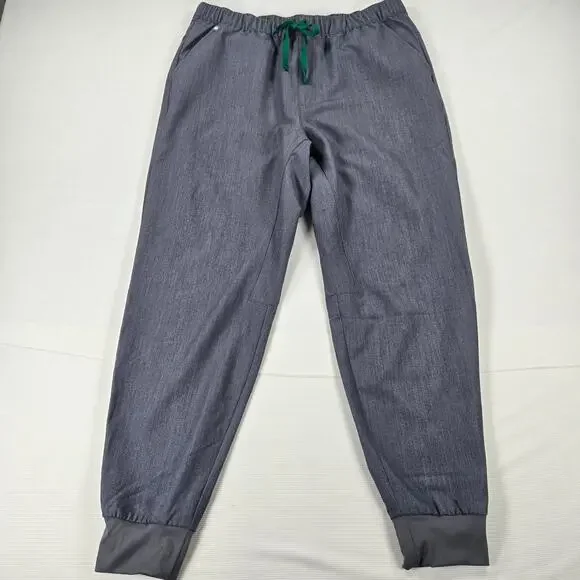 Figs Medical Healthcare Tansen Jogger Scrub Graphite Grey Pants Men's Size Large