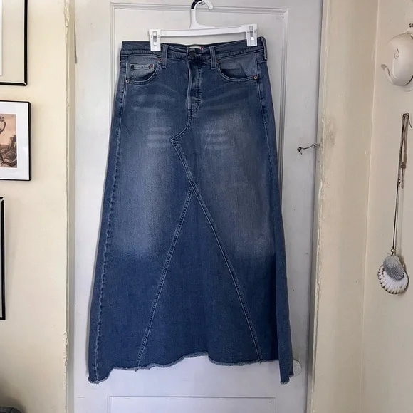 Vintage Levi’s Denim Maxi Skirt