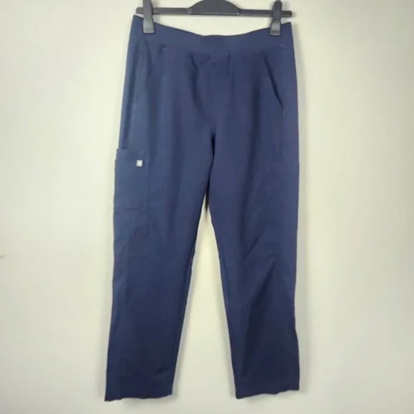 Figs Technical Collection Men’s Cargo Scrub Pants Style T2001 Blue size Medium